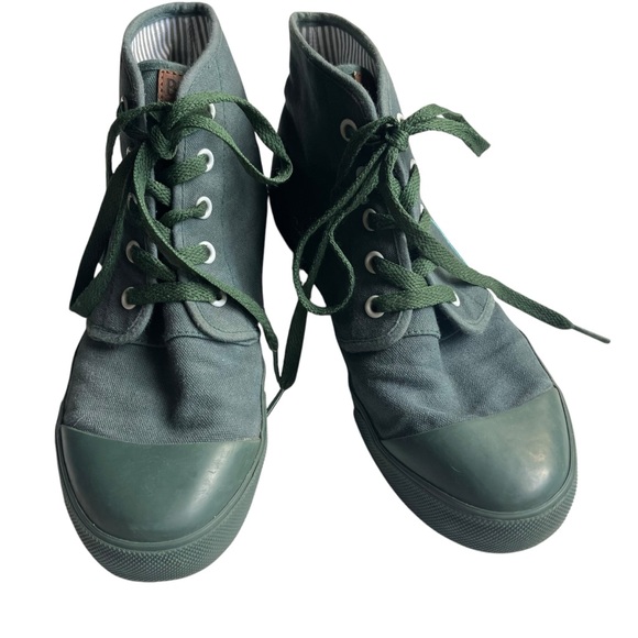 Bangs Sneakers Loch Ness lace up high tops Women 7.5 Men 6 - Picture 2 of 6